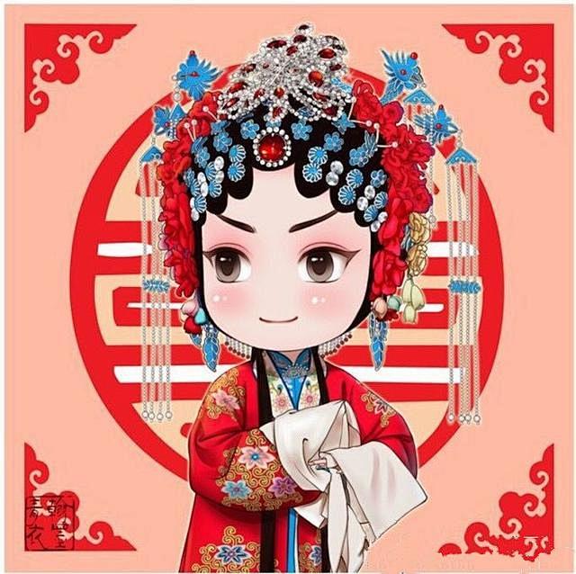 古风头像这么可爱的头像你见过吗