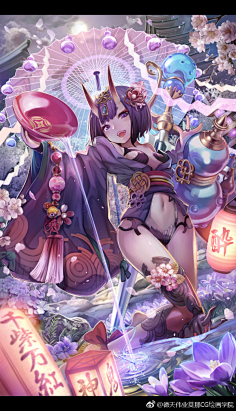 com fate/grand order 酒吞童子 绘师:torino
