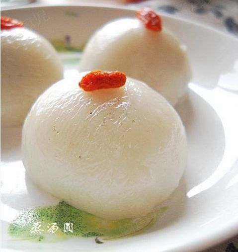 汤圆新吃法之蒸汤圆,蒸汤圆,不像煮汤圆那样湿