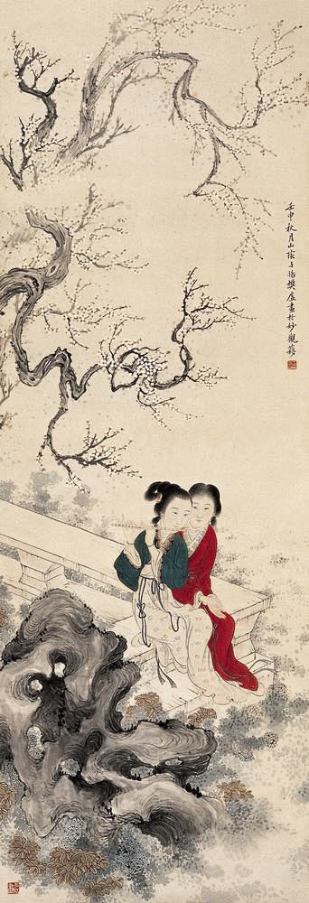 *﹏丨▍古风画板▍丨﹏·¨.*  采集 360doc.com 仕女 樊虚 360doc.