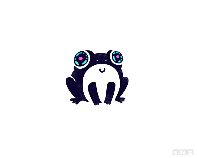 hypnofrog青蛙logo设计欣赏