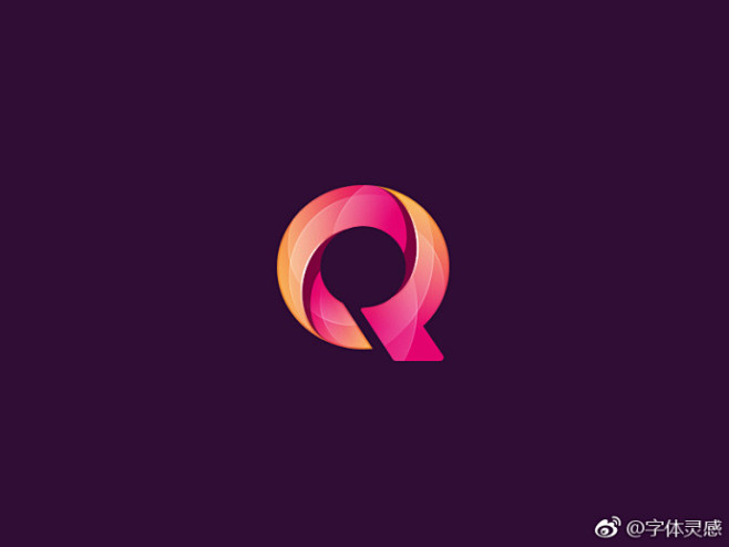 q字设计-花瓣网|陪你做生活的设计师 ing letter q logo