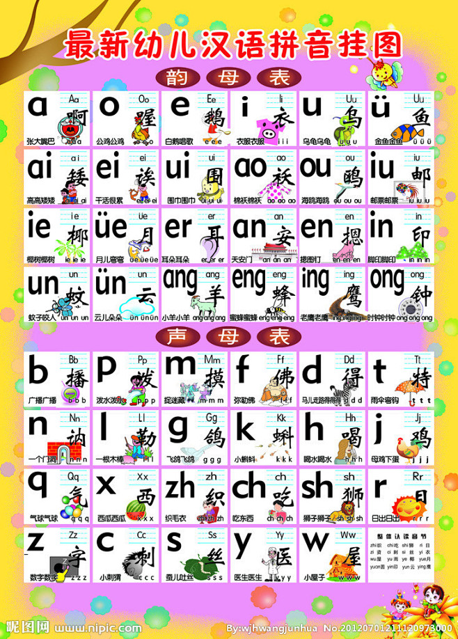 com 拼音字母表 汉语拼音挂图大图 点击还原 eee~ 采集到 ui灵感 eee
