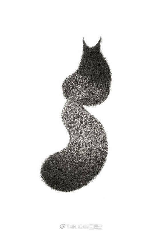 kamweifong的毛茸茸插画作品赏