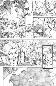 欧美漫画原稿