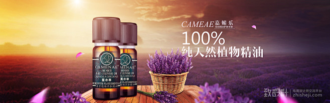 熏衣草精油产品banner