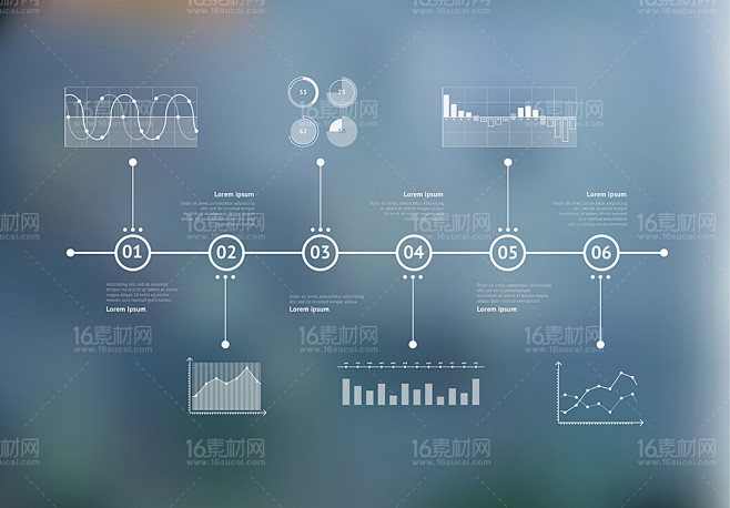 com 精美商务时间轴设计矢量素材(图片id:91912)-矢量商务-素材中国16