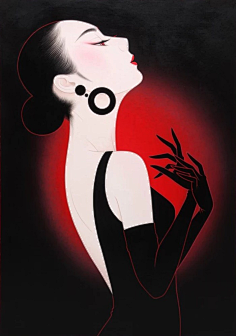 鹤田一郎插画