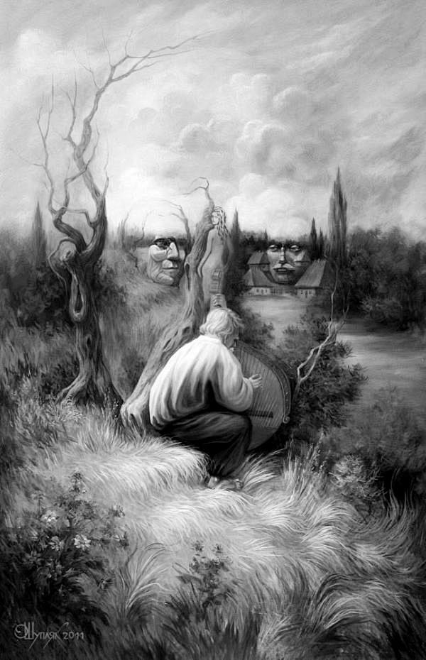 油画 超现实 乌克兰 oleg shuplyak