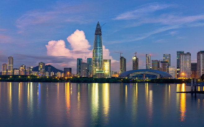 深圳湾风景图片壁纸