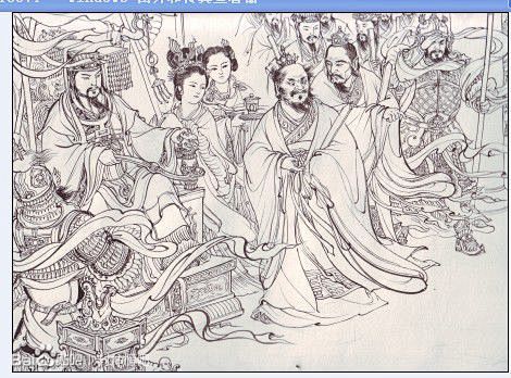 封神演义人物白描_封神榜吧