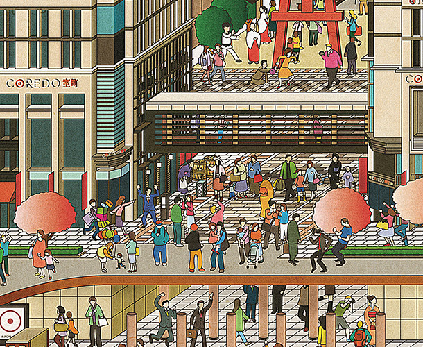 04插画场景-城市插画
