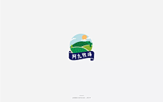 学logo-阿九牧场-牧场养殖行业品牌logo-场景logo-徽标logo