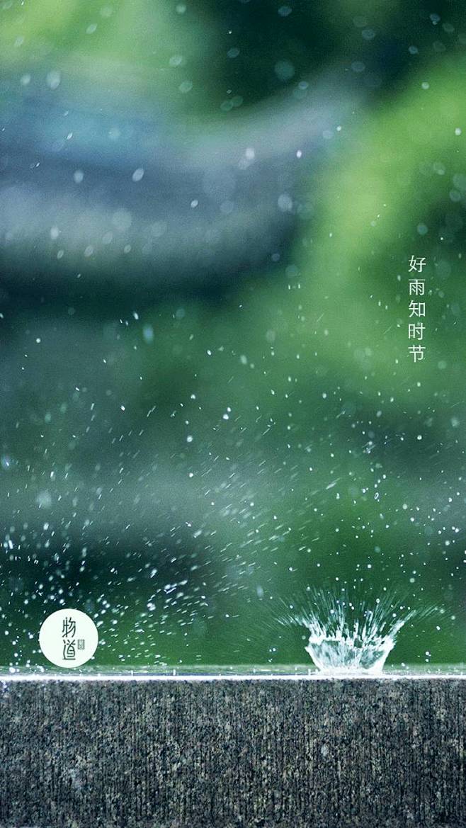 好雨知时节当春乃发生