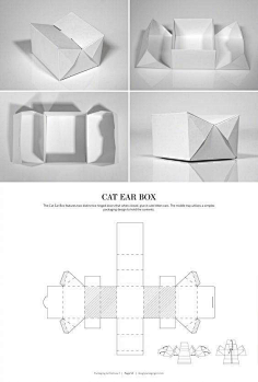 纸盒折法
