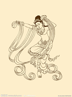 cc 张晔啊作品《簪花仕女图》 moko.