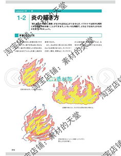 游戏动画特效 水火爆炸烟画法