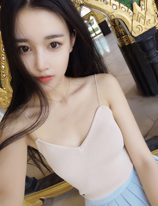 星夜未央采集到清凉美女