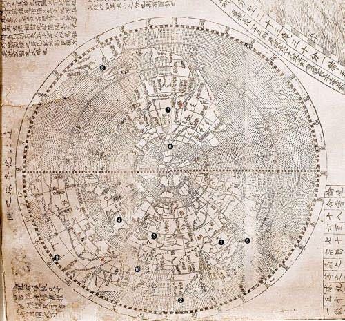 中国古代地图星图及绘图参考