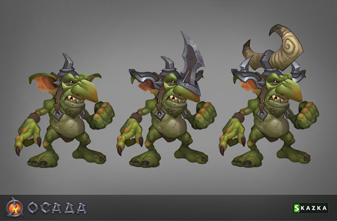 com siege. goblin marauders by *gimaldinov on dev. gimaldinov.