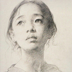 素描人头