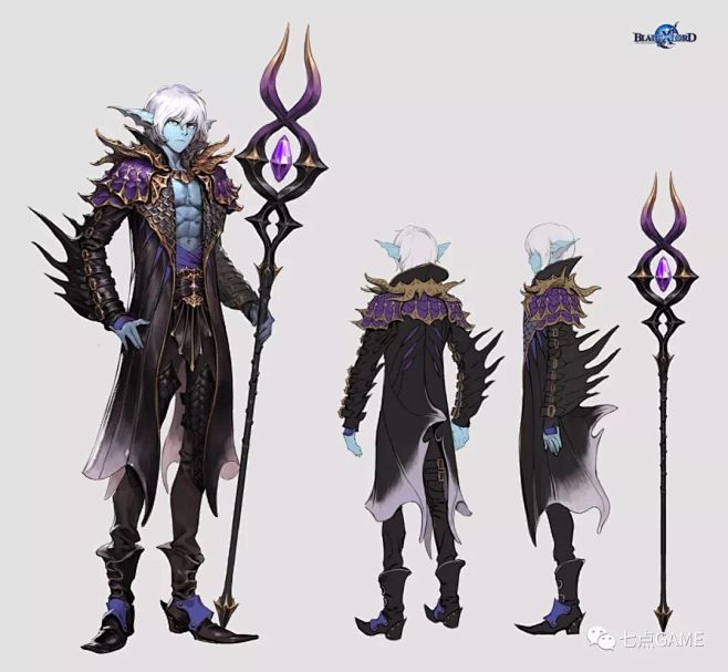 《BladeXLord》设定图来袭-7.GAME_大赛:设计服装设计民族图片