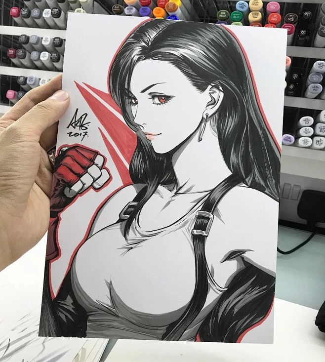 stanleyartgermlau刘展灏artgerm经常绘制知名作品中的角色