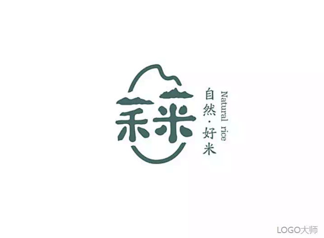 大米logo禾米