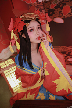 net 鬼女红叶 阴阳师手游 cosplay | 半次元-第一中文cos绘画小说社区