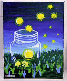 课件-花瓣网|陪你做生活的设计师 | 儿童画 星空