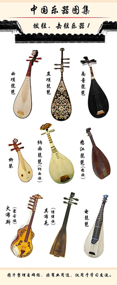 中国乐器图