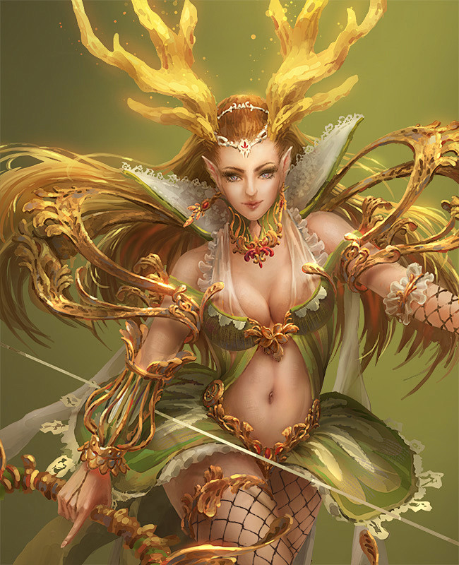 魔幻风人物角色设计