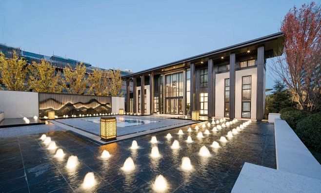 龙湖天琅龙湖现代景观设计西安龙湖示范区建筑大连龙湖天琅施工照片