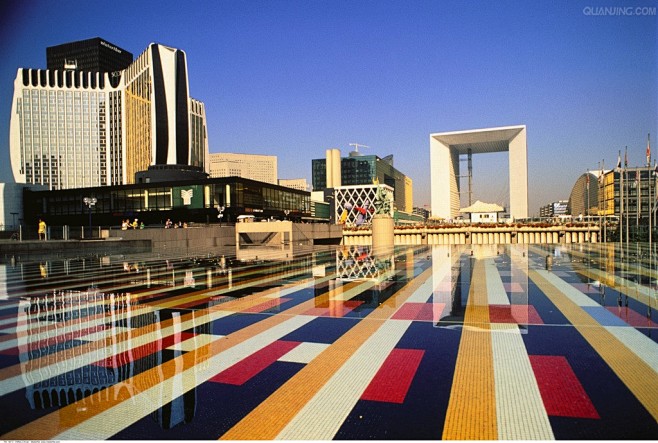 法国巴黎拉德芳斯,城市综合体,hopsca