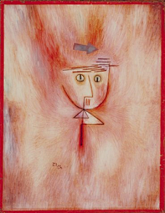 com 作 者:保罗·克利 paul klee 作品名称:red and white dom.