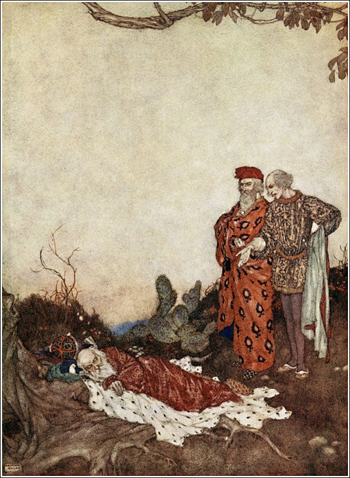 com 【赏图阁】莎士比亚《暴风雨》埃德蒙德·杜拉克(edmund dulac)