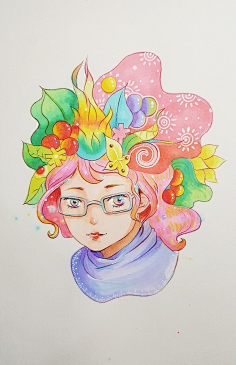 马克笔插画