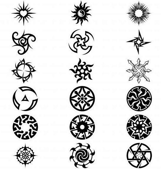 com 关于一些太阳纹身 圆形纹身 图腾纹身 图案 beijingwenshendian.