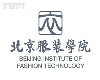 北京服装学院校徽logo含义