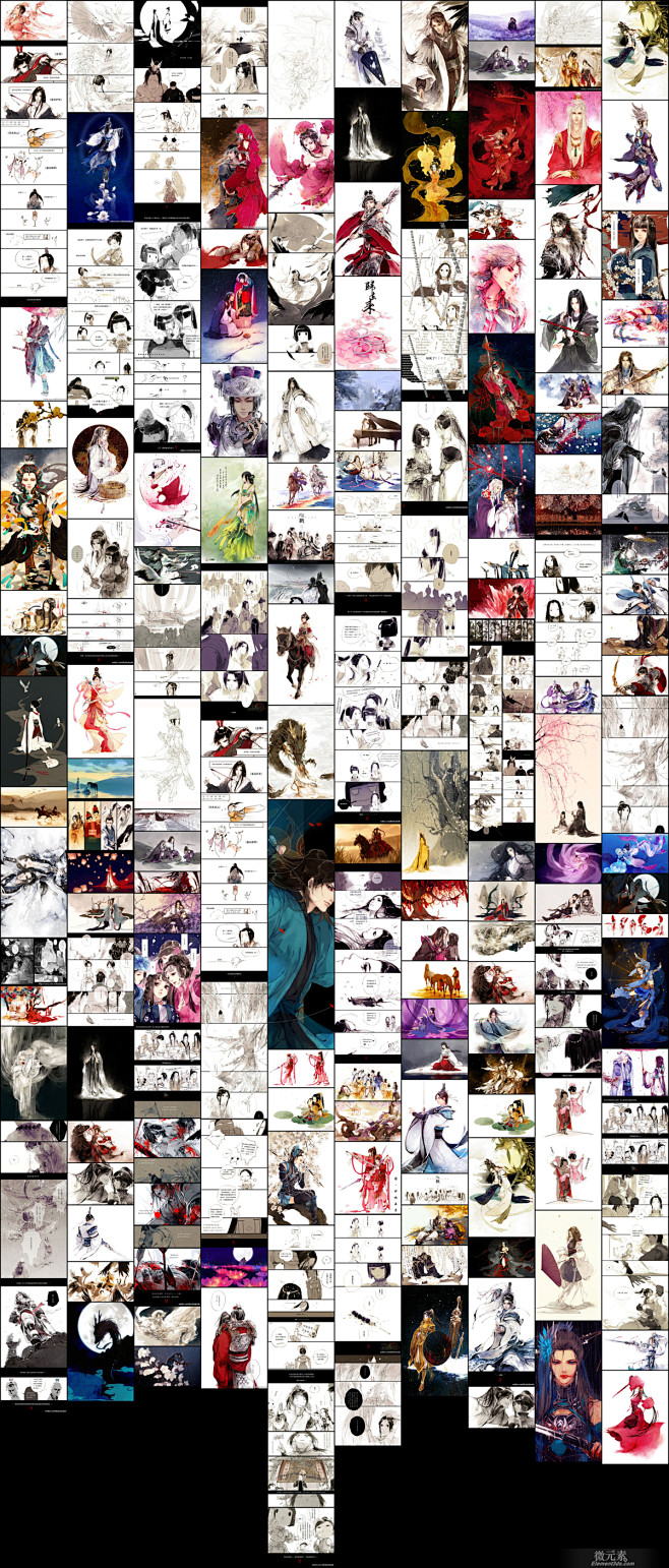 【微元素】伊吹五月的插画(附教程及笔刷),微元