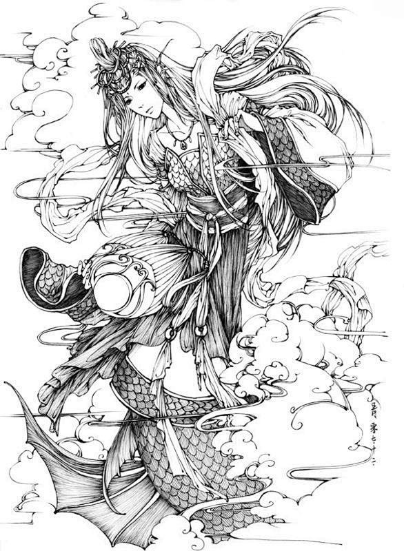 线描稿