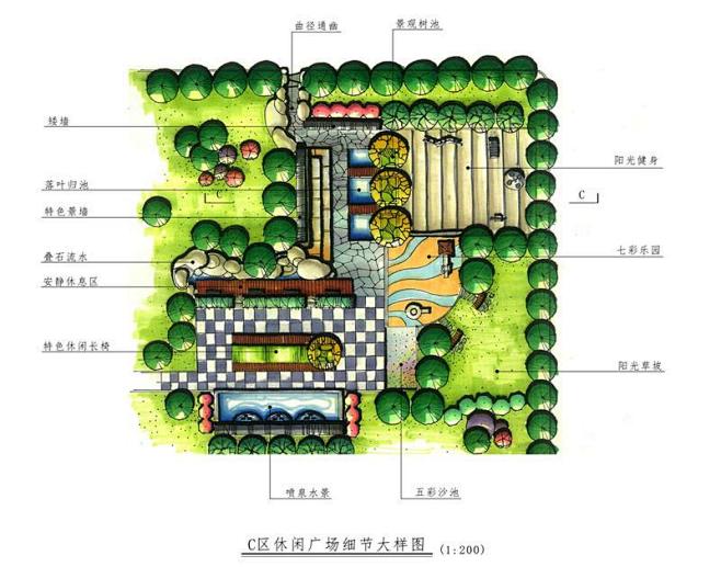 别墅小花园