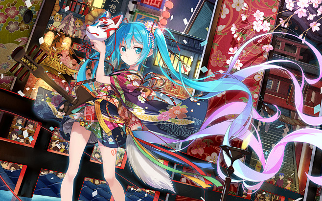 miku可放大初音未来二次元