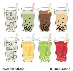 com bubble tea recipes mixed with fruit or milk, .