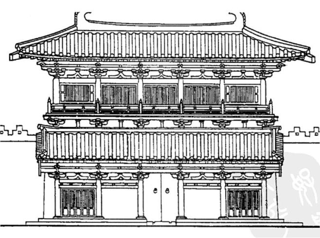 资料大唐建筑唐代现代唐风建筑图纸看图汉服吧百度贴吧