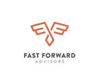 点道设计采集到字母f logo