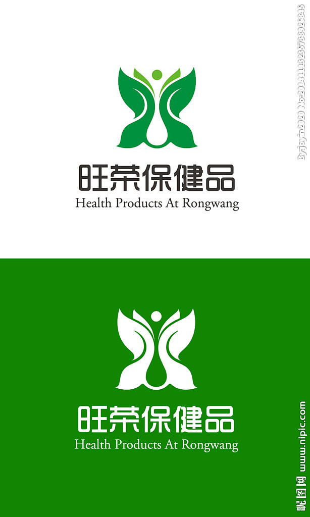 com 环保绿色 保健品logo nipic.com