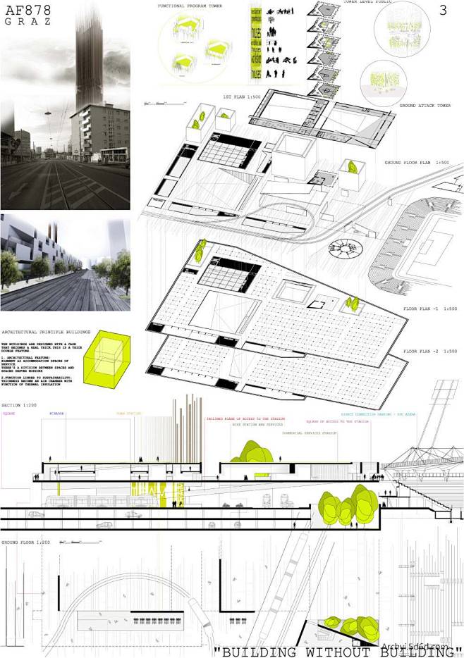 a1建筑排版