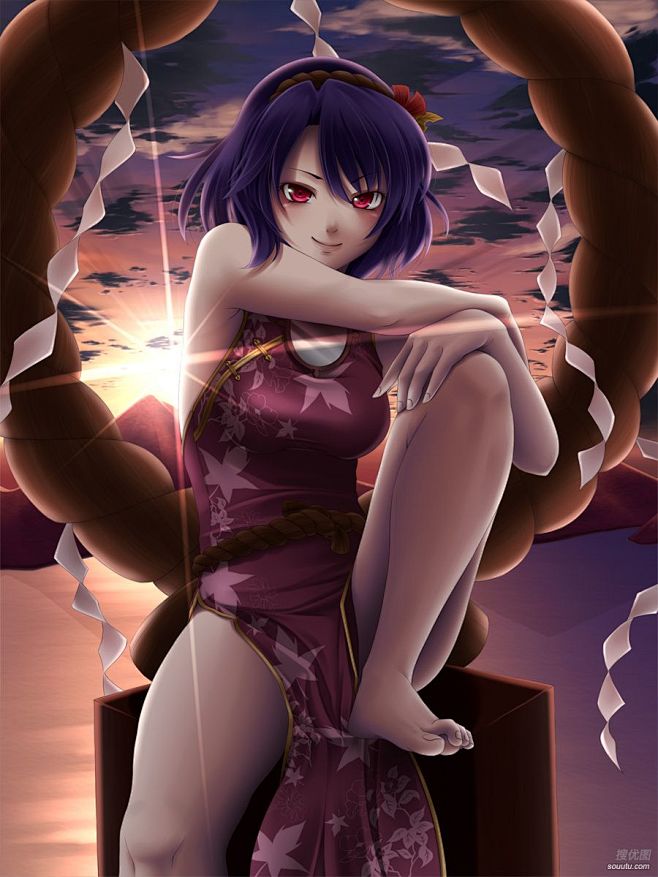 taobao.com 动漫旗袍美女高清大图#日本漫画 sobese.uz.taobao.com