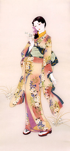 板绘参考和服系大正